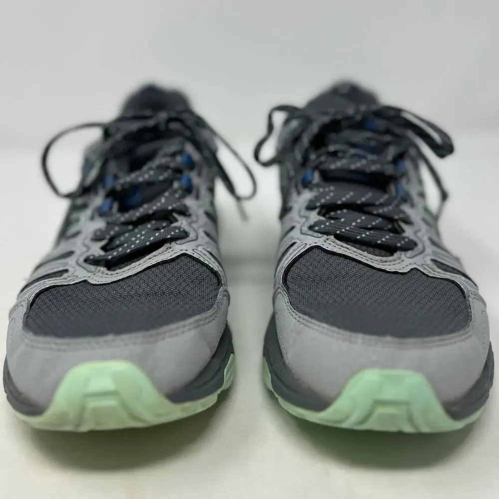 Asics Women's Light Green Gray Canvas Gel Venture 7 Sneakers Size‎ 6